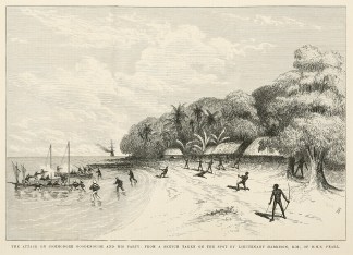 The attack on Commodore Goodenough and h… PACIFIC