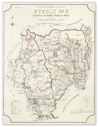 Kyogle No.6 Counties of Buller, Drake &a… New South Wales
