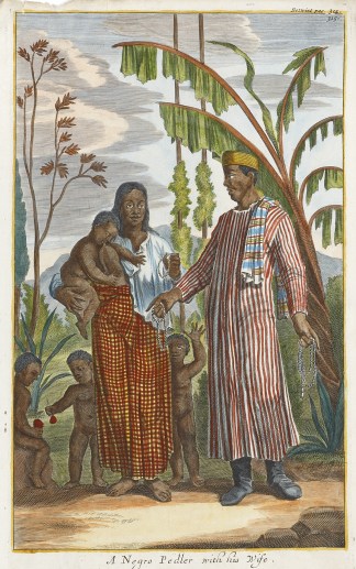 A Negro Pedler with His Wife. TOPOGRAPHICAL VIEWS