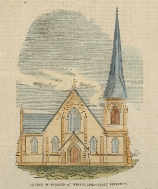 Church of England at Wentworth. Front El… Regional