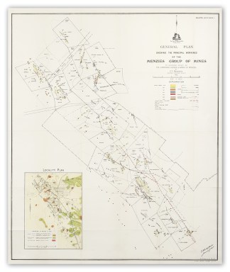 General Plan Shewing the Principal Worki… Western Australia