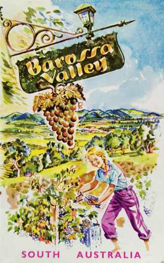 Barossa Valley South Australia - Vintage Ephemera from 1966