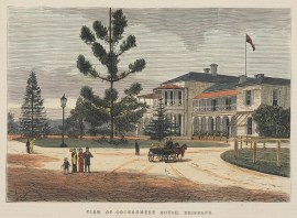 View of Government House, Brisbane. Queensland