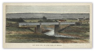 New bridge over the River Leigh, at Shel… Regional New bridge over the River Leigh, at Shel… Regional
