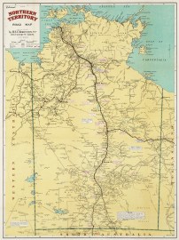 Northern Territory Road Map