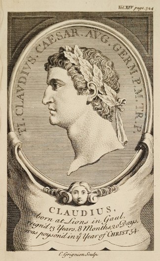 Claudius, born at Lions in Gaul, reign&#… non-Australia Portraits
