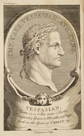 Vespasian born at a Villa near Rieti, re… Acquisitions Maps & Prints