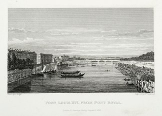 Pont Louis XVI, from Pont Royal. France & Monaco