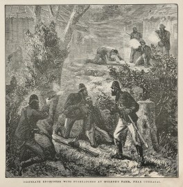 Desperate Encounter with Bushrangers at M’Glede’s Farm, near Gundagai NSW - Country Desperate Encounter with Bushrangers at M'Glede's Farm, near Gundagai