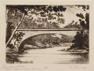 Lansdowne Bridge Near Fairfield  Sydney Australian Printmakers