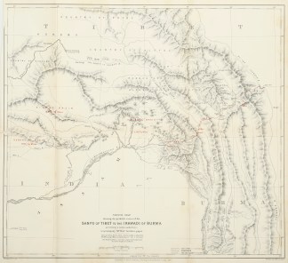 Sketch Map Showing the Probable Course o… South Asia