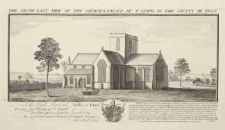 The south east view of the church & … BRITISH ISLES