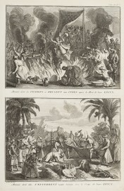 Maniere dont les Femmes se Brulent aux Indes apres… India