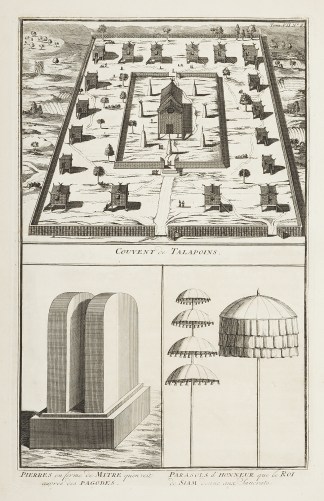 Convent de Talapoins. / Pierres en forme… RELIGIOUS