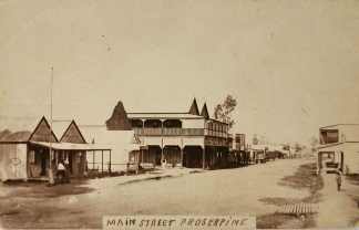 Main Street Proserpine - Antique Ephemera from 1900