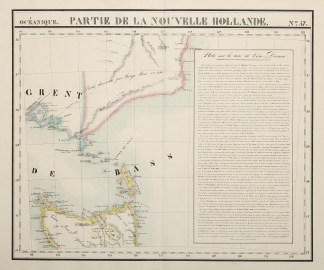 Oceanique. Partie de la Nouvelle Holland… Tasmania