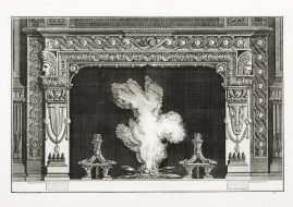 [Fireplace with Garland Frieze Applicant and Cameos]