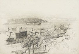 [Seen from Roof top Reder?t Looking Towards Sydney Heads]