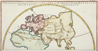 A Map of the Migrations and Settlements … WORLD