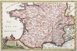 Gallia Narbonensis Lugdunensis et Aquitaina.