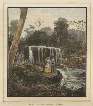 The Weeping Rock, Wentworth Falls. Regional