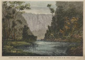 Warragamba river, Junction with the Nepe… AUSTRALIA