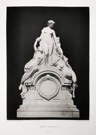 The hours. - Antique Print from 1883