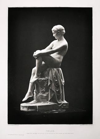 Chloe. - Antique Print from 1883