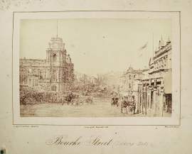 Bourke Street (Looking East.) Australian photographs Bourke Street (Looking East.)