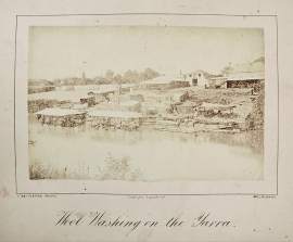 Wool Washing on the Yarra.