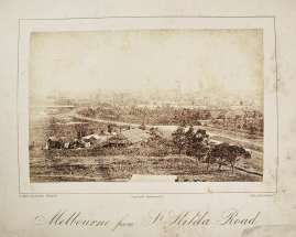 Melbourne from St Kilda Road.