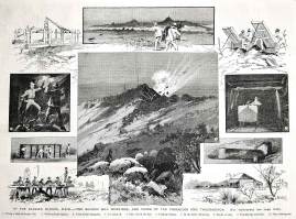 At the Barrier Ranges, N.S.W.-The Broken Hill Workings, and Views of the Pinnacles and Thackaringa. NSW - Country At the Barrier Ranges, N.S.W.-The Broken Hill Workings, and Views of the Pinnacles and Thackaringa.