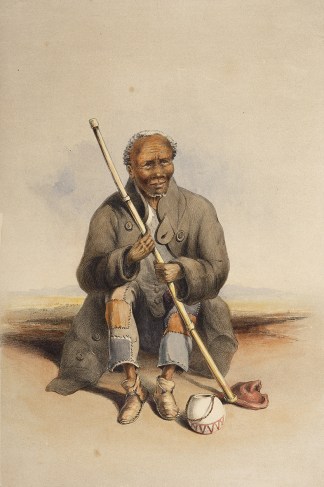 [Laveregt Aris, an old Hottentot. AFRICA