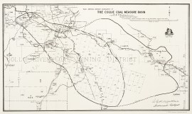 Plan Shewing Amended Boundaries of the Collie Coal Measure Basin