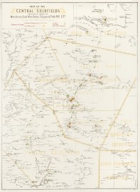 Map of the Central Goldfields including parts of Murchison, East Murchison, Yalgoo. & Peak Hill C.f.s.