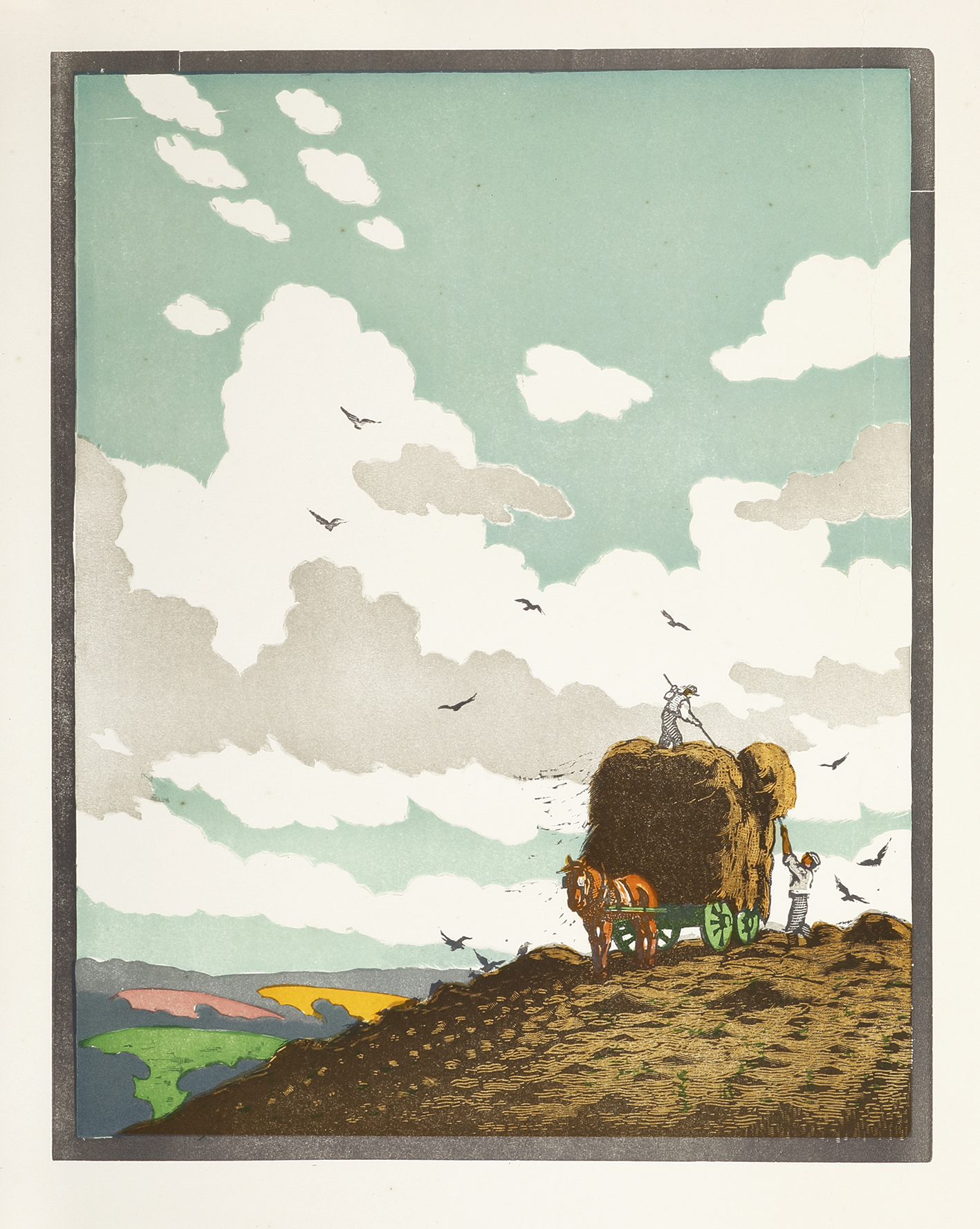 Haymakers - Vintage Print from 1925