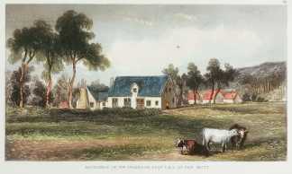 Residence of WM. Swainson Esqr. F.R.S at the Hutt . - Antique View from 1847