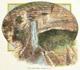 The Katoomba Falls. NSW - Country The Katoomba Falls.