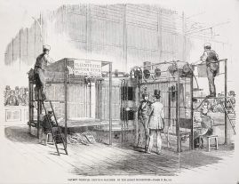 Patent Vertical Printing Machine, in the Great Exhibition - Class C, No. 122.
