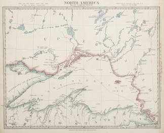 North America Sheet IV Lake Superior United States