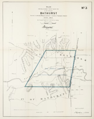 Plan Shewing Proposed Federal Capital Si… Australian Capital Territory