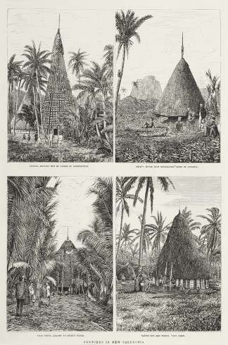 Sketches in New Caledonia. PACIFIC