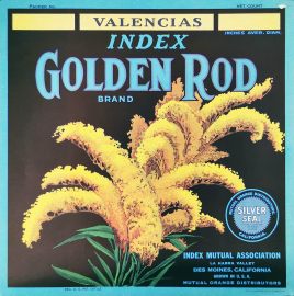 Valencias Index Golden Rod Brand.