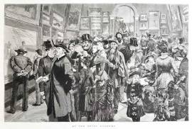 At the Royal Academy.