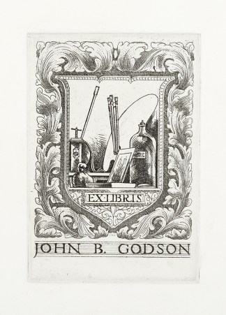 Ex Libris John B. Godson Australian Printmakers