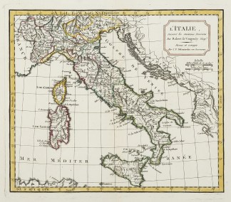 L’Italie, suivant les anciennes di… Italy