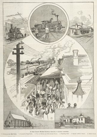 A New South Wales Railway Centre.-Junee … AUSTRALIA