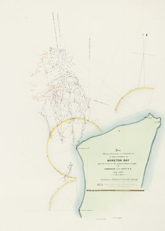 Plan Shewing Soundings in Channels &… Town Plans