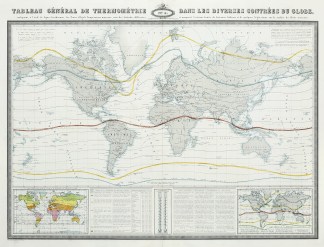 Tableau general de Thermometrie, dans le… WORLD