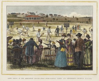 Lawn Tennis at the Association Ground-Fi… SPORTS